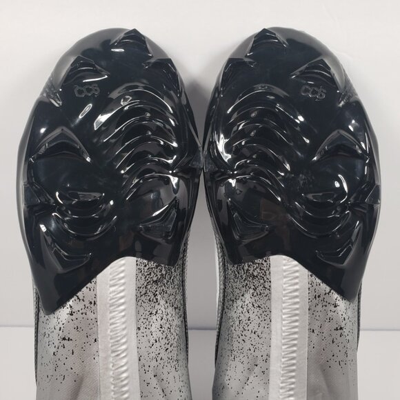 Nike Vapor Edge Elite 360 2 Silver Black White Football Cleats DA5457-003 Mens10 - Picture 10 of 12